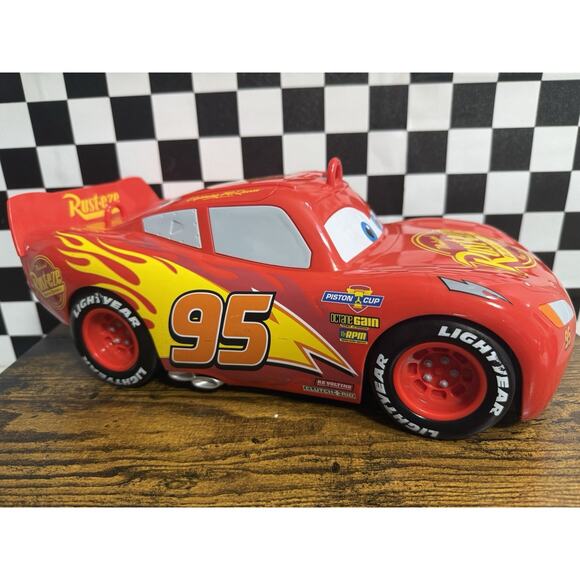 Disney Cars Lightning McQueen Popcorn Bucket Tokyo Disney Resort - No Handle - Picture 2 of 11